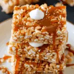 Salted Caramel Rice Krispie Treats