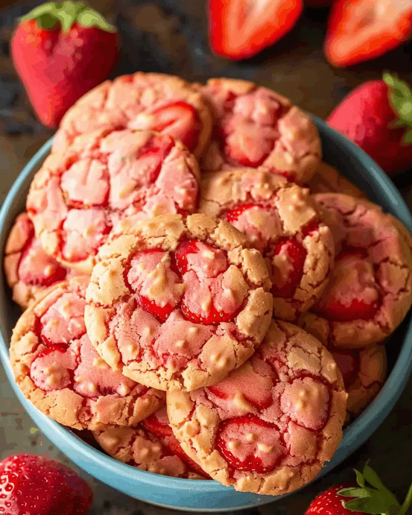 Strawberry Cookies