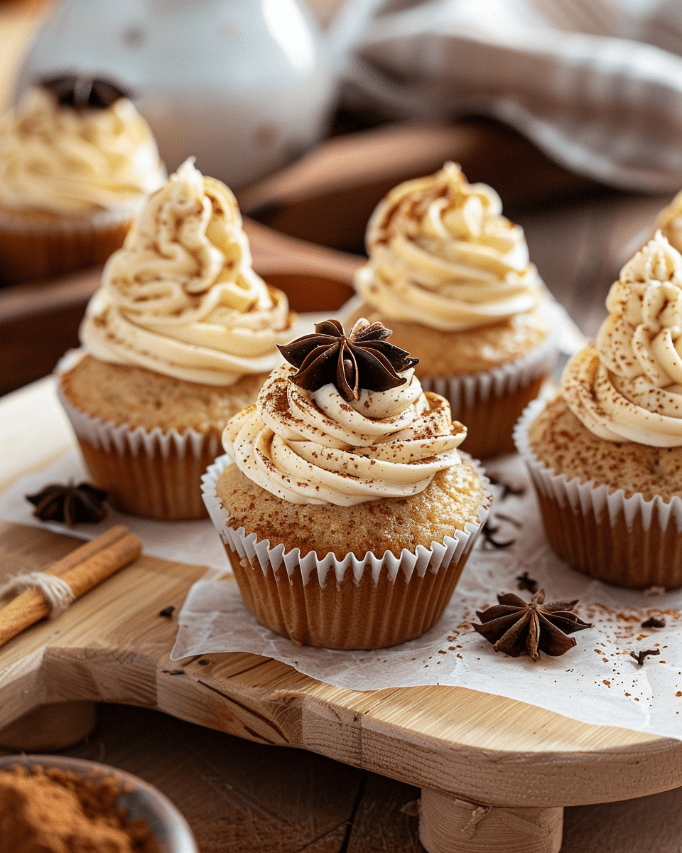 Chai Cupcakes