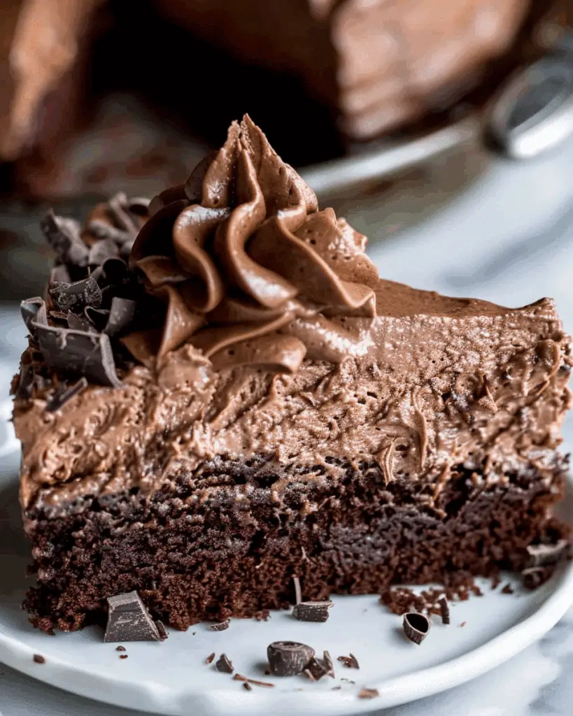Chocolate Mousse Cake