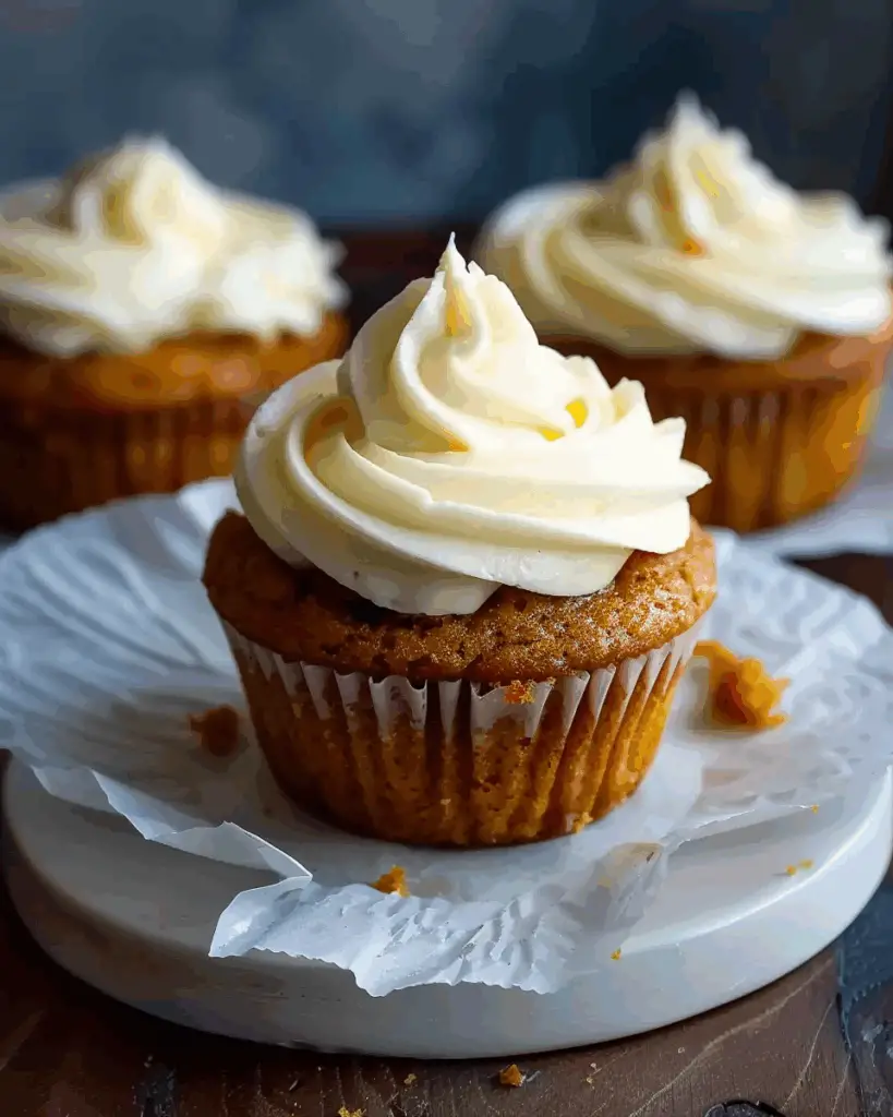 Keto Carrot Cupcakes