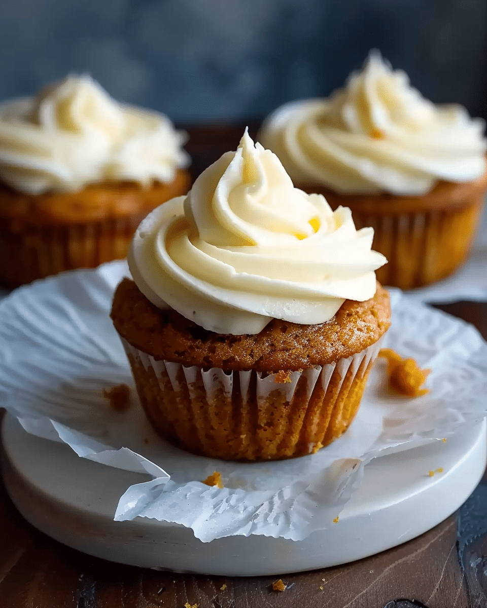 Keto Carrot Cupcakes
