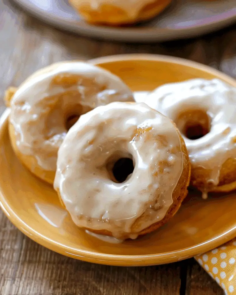 Maple Glazed Mini Donuts