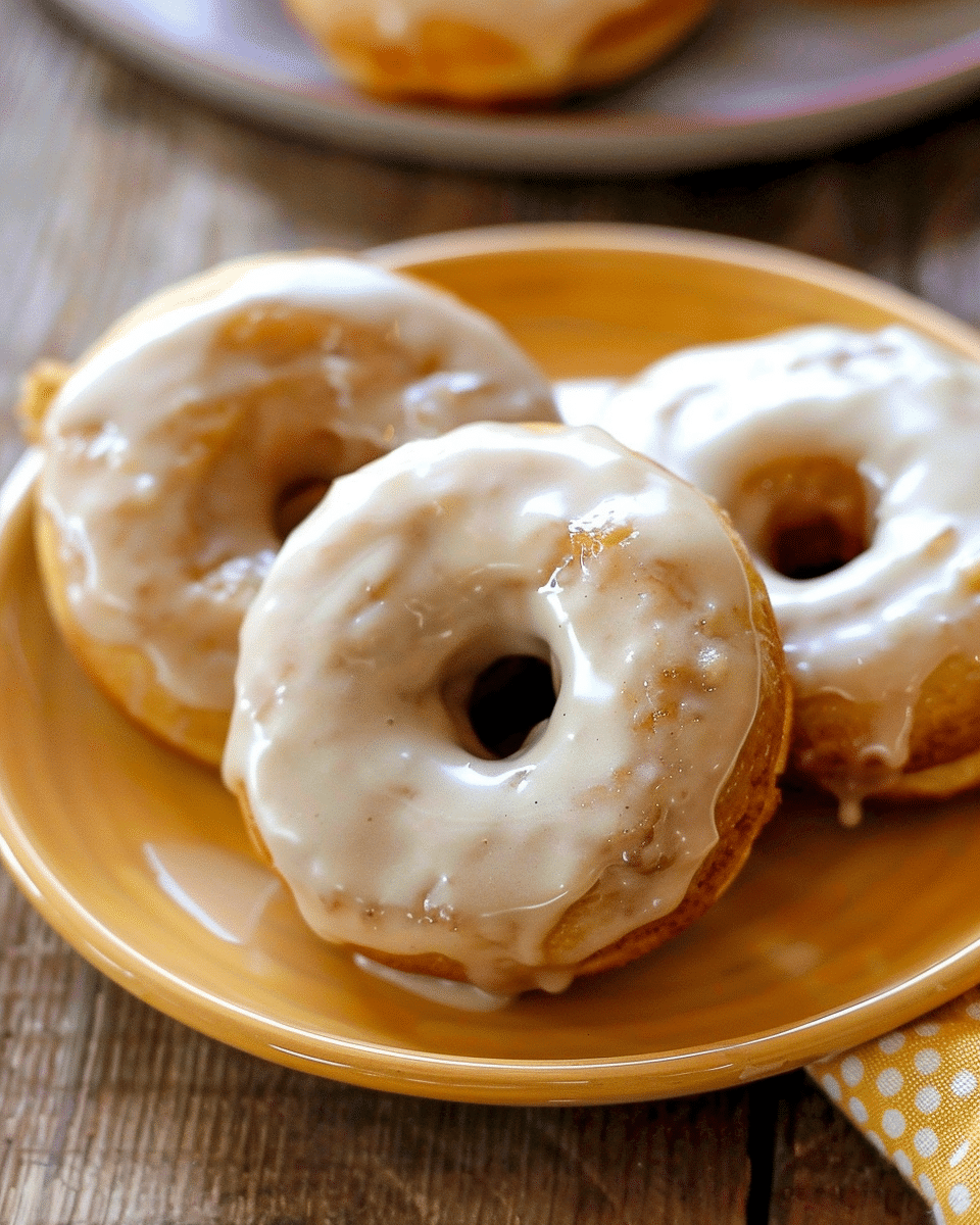 Maple Glazed Mini Donuts