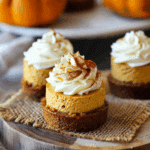 Mini Pumpkin Cheesecakes