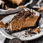 No Bake Chocolate Peanut Butter Pie With Oreos