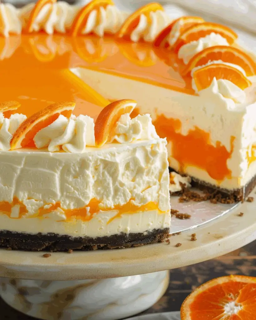 Orange Creamsicle Cheesecake