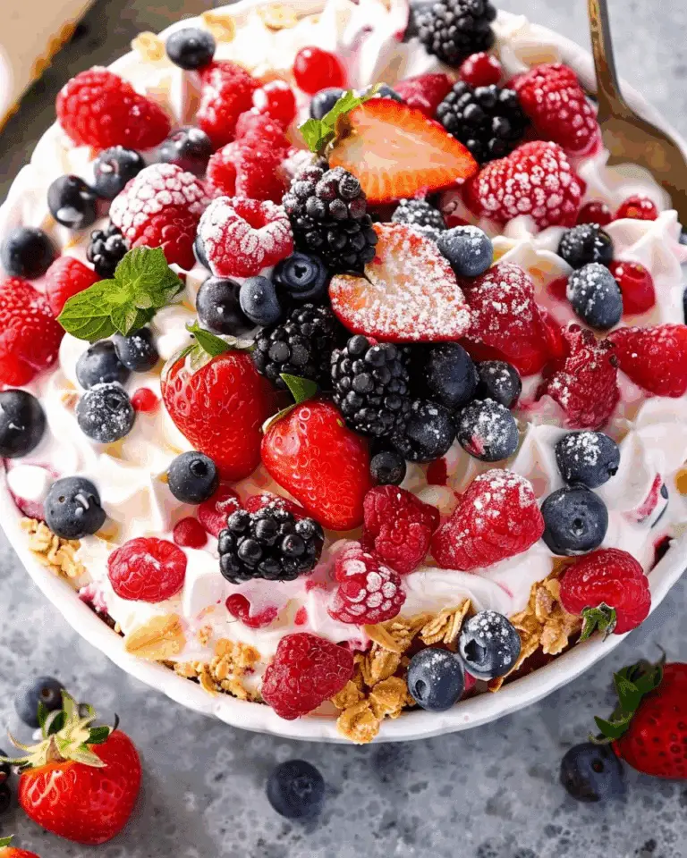 Berry-Licious Cheesecake Fruit Salad