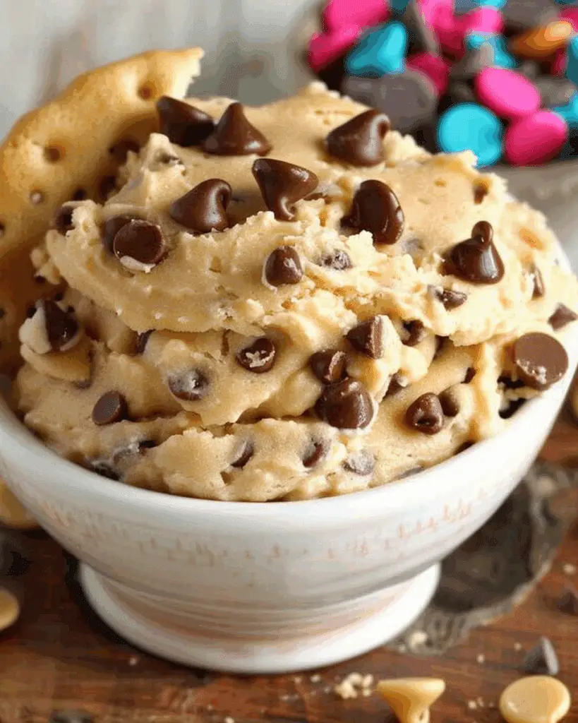 Chocolate Chip Cookie Dough Dip