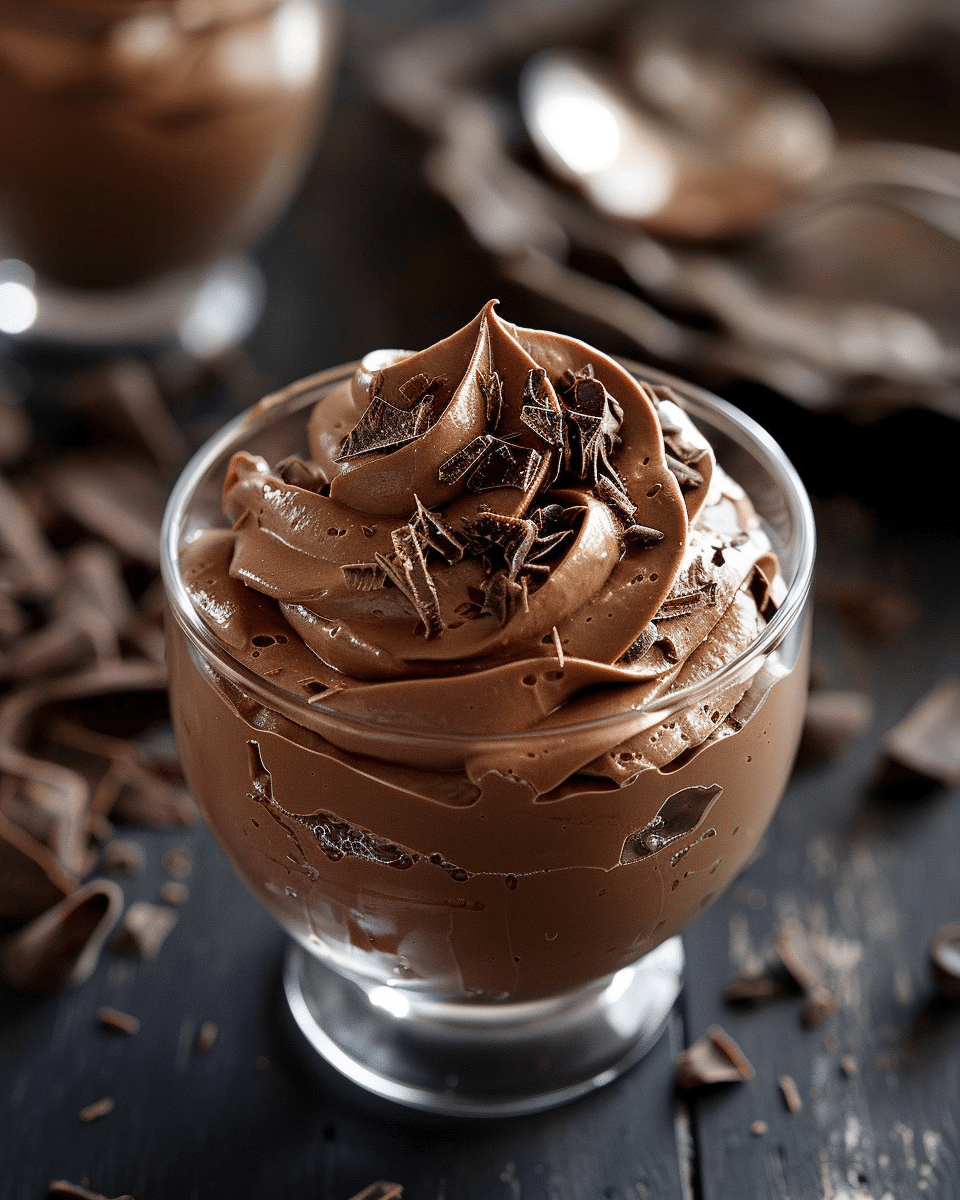 Creamy Chocolate Mousse