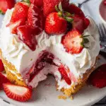 Strawberry Charlotte Cake