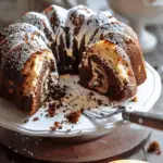 Swirled Banana Bundt Cake