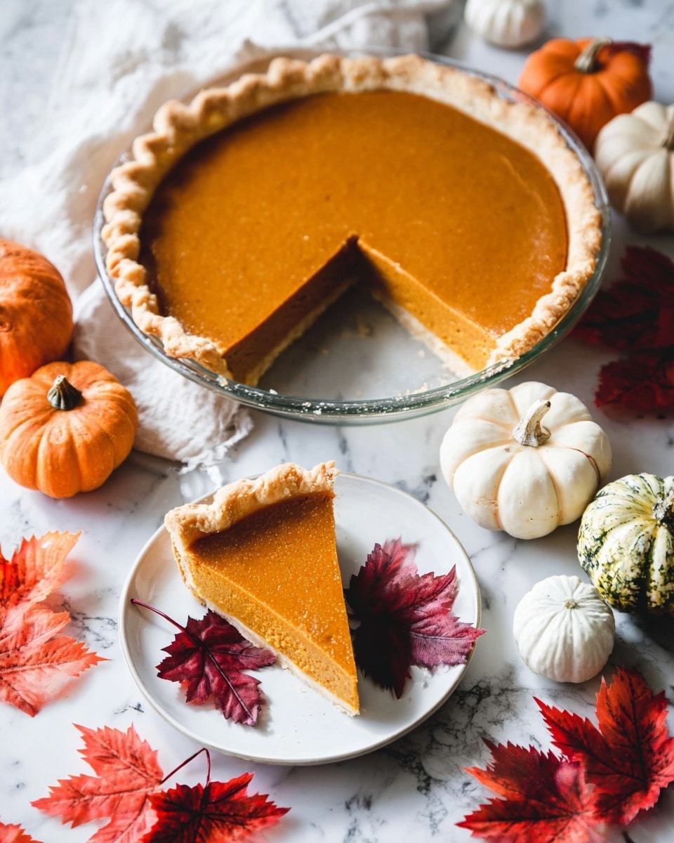 Maple Pumpkin Pie Recipe