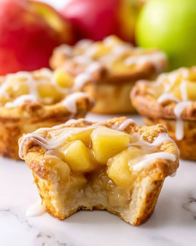 Mini Apple Pies with Cinnamon Rolls Recipe