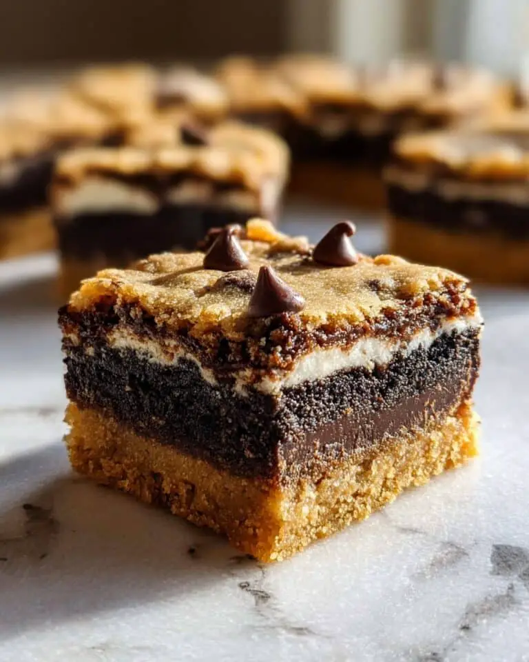 Cookie Dough, Oreo, and Brownie Layered Dessert Recipe