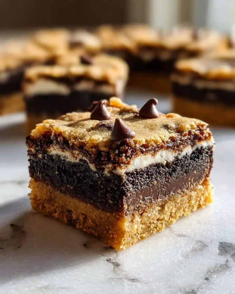 Cookie Dough, Oreo, and Brownie Layered Dessert Recipe