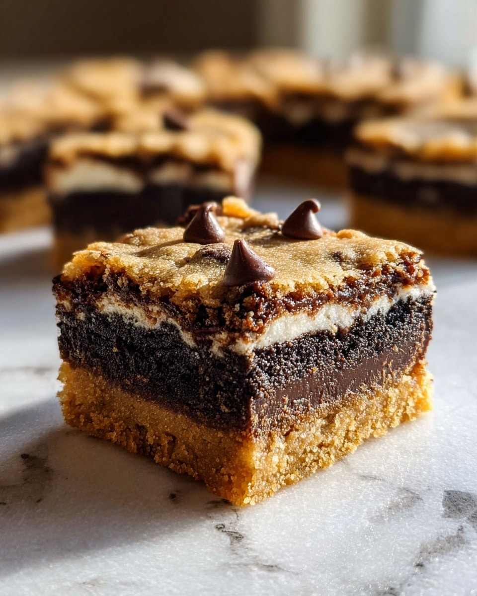 Cookie Dough, Oreo, and Brownie Layered Dessert Recipe