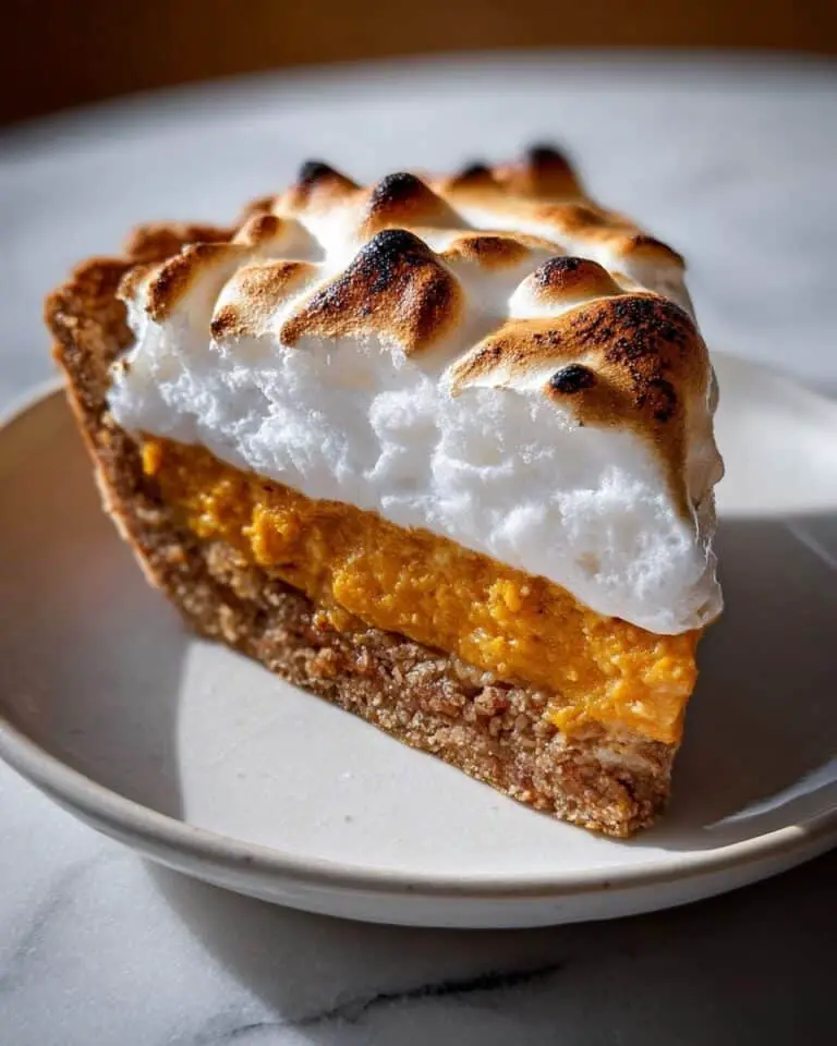 Sweet Potato Pie with Marshmallow Topping Recipe
