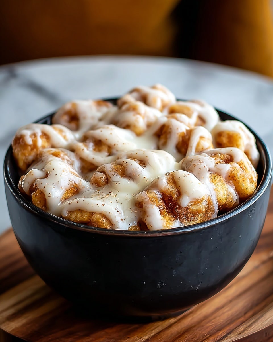 Homemade Cinnamon Roll Casserole in the Crockpot Recipe