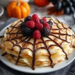 Spiderweb Crepes Recipe
