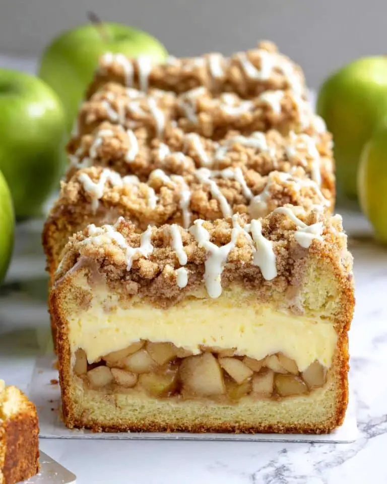Apple Crisp Cheesecake Bread Recipe