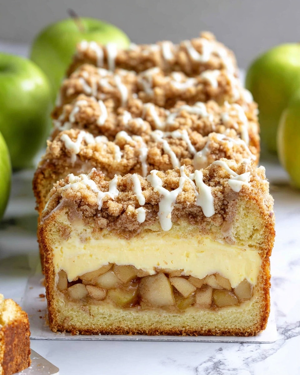 Apple Crisp Cheesecake Bread Recipe