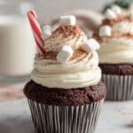 Cupcakes with Marshmallow Buttercream Recipe