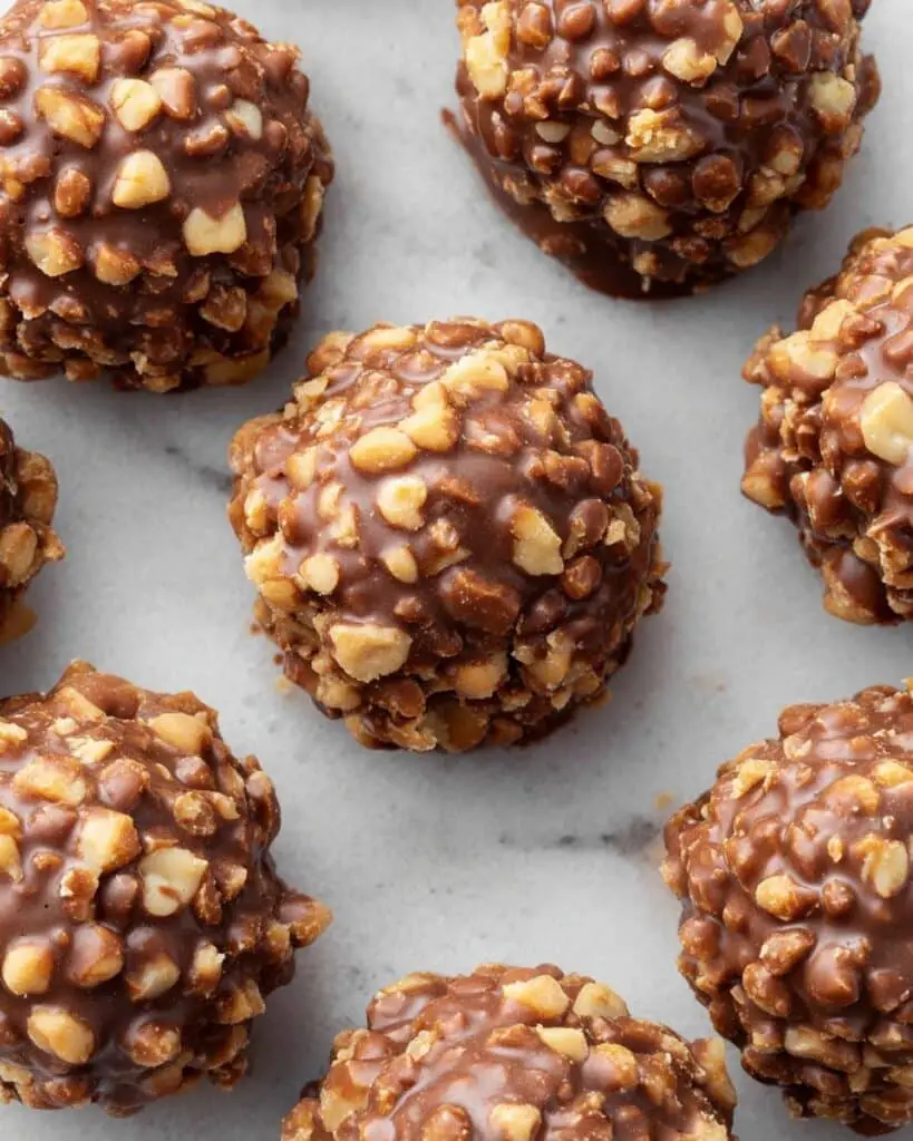 Homemade Ferrero Rocher Chocolates Recipe