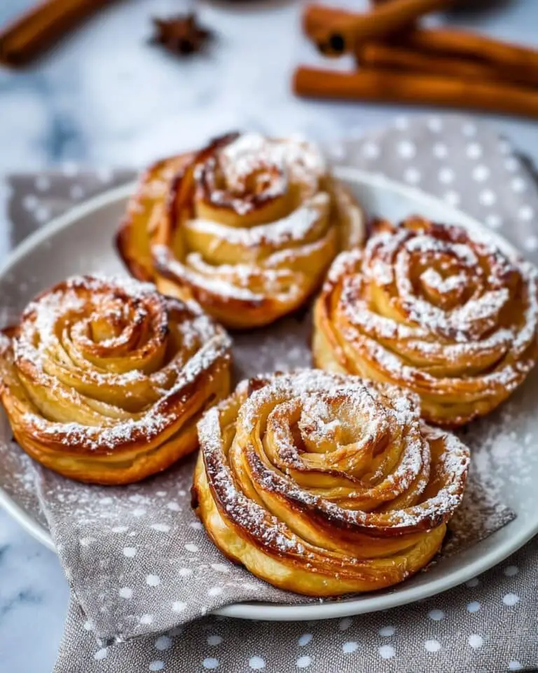 Air Fryer Apple Roses Recipe