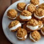 Cashew Carrot Bites with Honey Cream Recipe