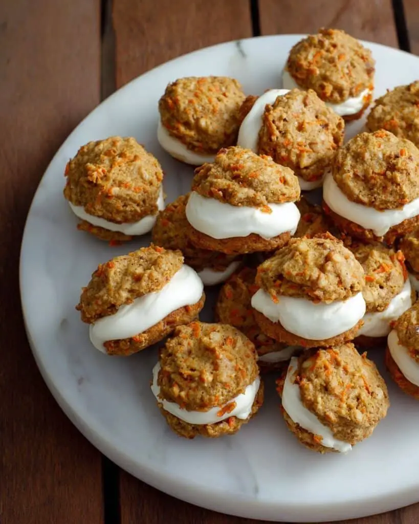 Cashew Carrot Bites with Honey Cream Recipe