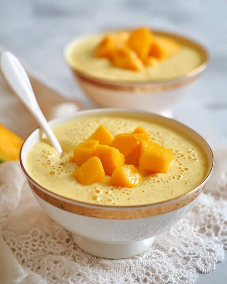 Creamy Mango Sago Dessert Recipe