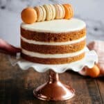Pumpkin Cake with Cream Cheese Frosting Recipe