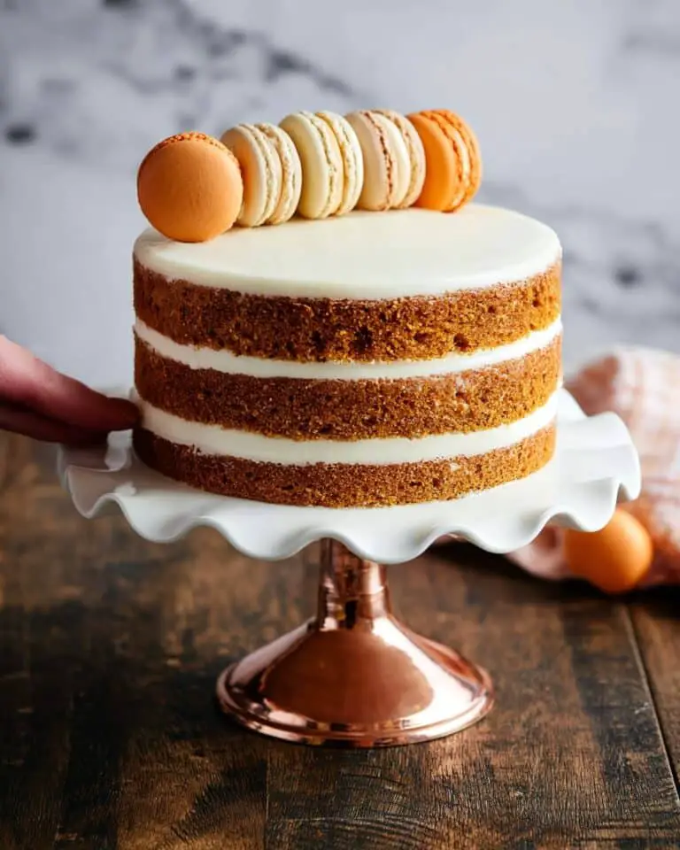 Pumpkin Cake with Cream Cheese Frosting Recipe