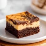 Fudgy Pumpkin Brownies with Cheesecake Swirl Recipe