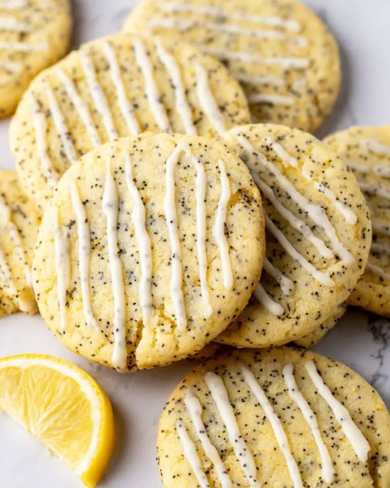 Lemon and Poppy Seed Cookies Recipe