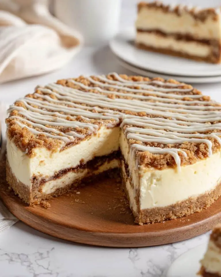 Coffee Cake Cheesecake Recipe