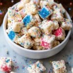 Fun and Sweet Cake Batter Puppy Chow Recipe