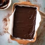 Fudgy Chocolate Pumpkin Patch Brownie Cake Recipe