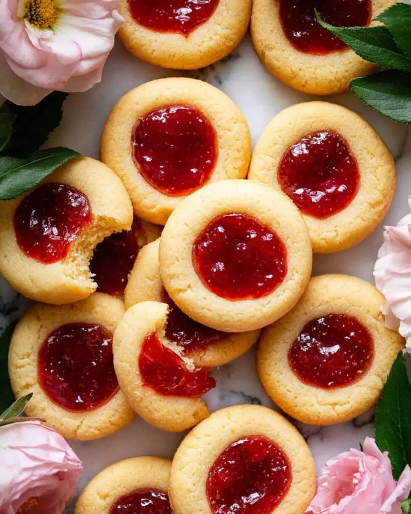Jam Drops (Thumbprint Cookies) Recipe