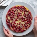 Cranberry Tart with Almonds and Vanilla Recipe
