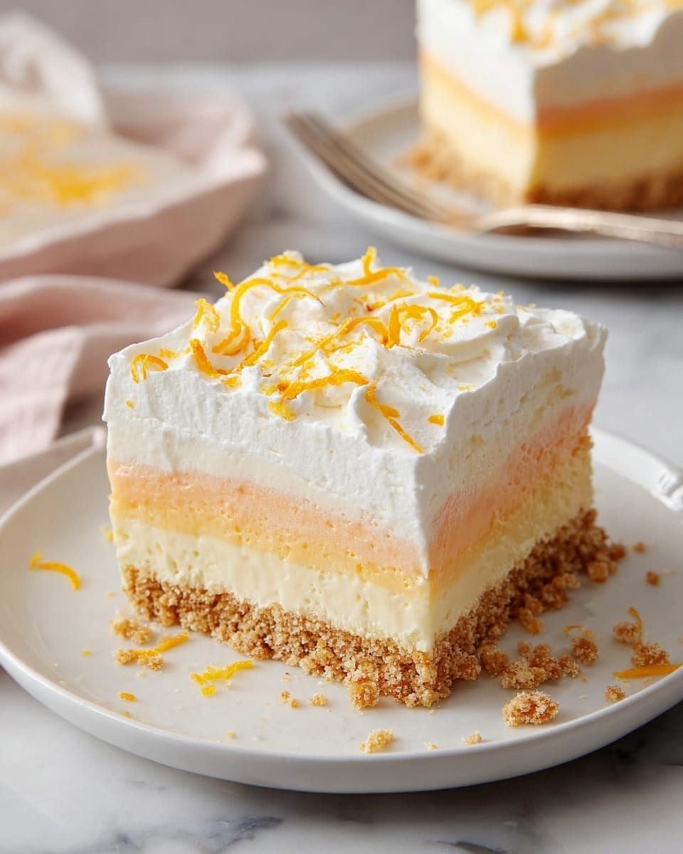 Orange Creamsicle Bars Recipe
