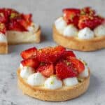 Mini Strawberry Custard Tarts Recipe