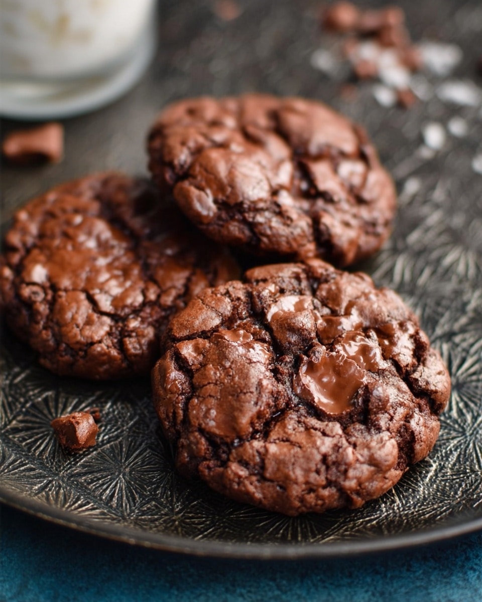 Double Chocolate Chunk Cookies With Pecans Recipe