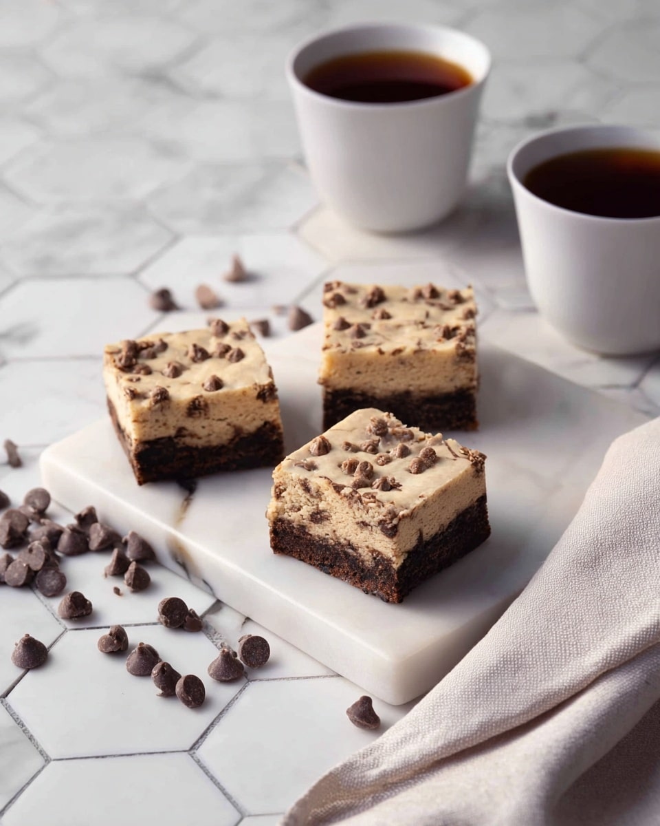 Brownies with Edible Cookie Dough Frosting Recipe
