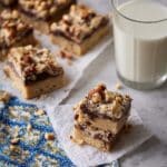 Shortbread Toffee Bars With Chocolate Recipe