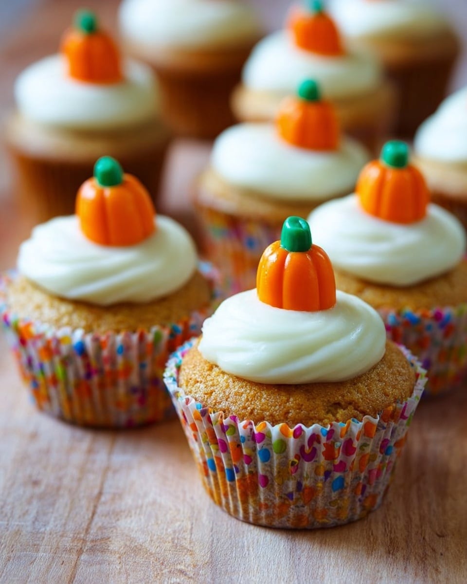 Cream Cheese Filled Pumpkin Cupcakes Recipe
