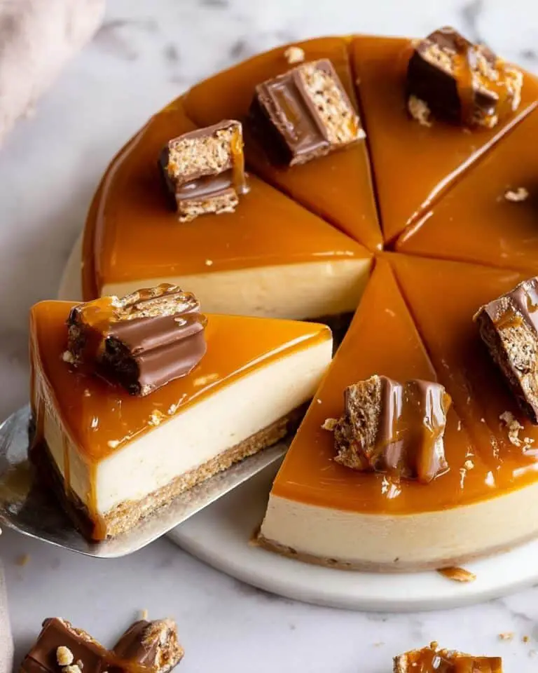 Twix Cheesecake Recipe