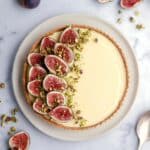Fresh Fig Cheesecake Tart Recipe