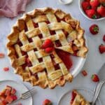Strawberry Rhubarb Pie Recipe